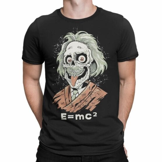 Funny T-Shirts "Zombie Einstein". Cool T-Shirts.