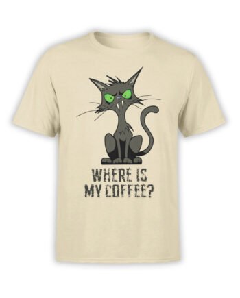 Funny T-Shirts "Coffee". Cool T-Shirts.
