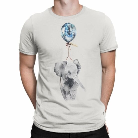 Cute Shirts "Flying Baby Elephant". Cool T-Shirts.