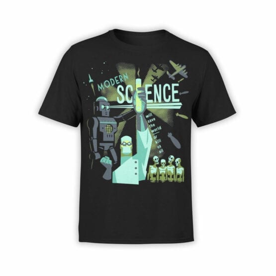 Funny T-Shirts "Modern Science". Cool Shirts.
