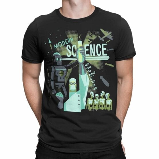 Funny T-Shirts "Modern Science". Cool Shirts.