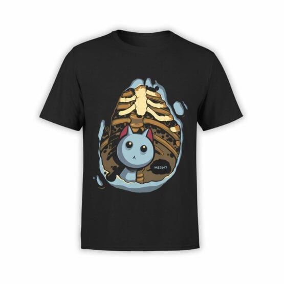 Funny T-Shirts "Kitten Inside". Cool T-Shirts.