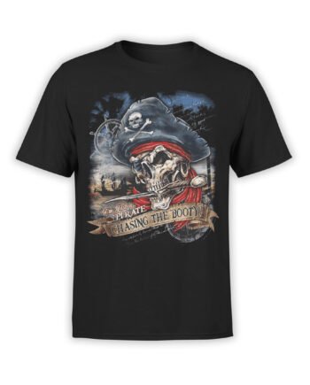 Pirate T-Shirt "Chasing The Booty". Cool T-Shirts.