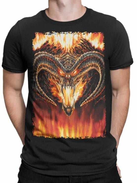 0360 Lord of the Rings T Shirt Balrog Front Man