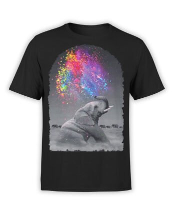 Elephant Shirt "Fountain". Cool Shirts.
