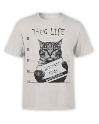 Cat Shirts "Thug Life".
