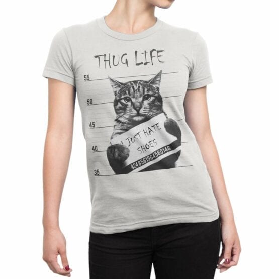 Cat Shirts "Thug Life".