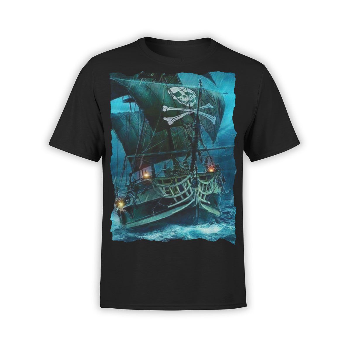 Navy Pirate Pirate T Shirt. – Pirate's Yacht Club
