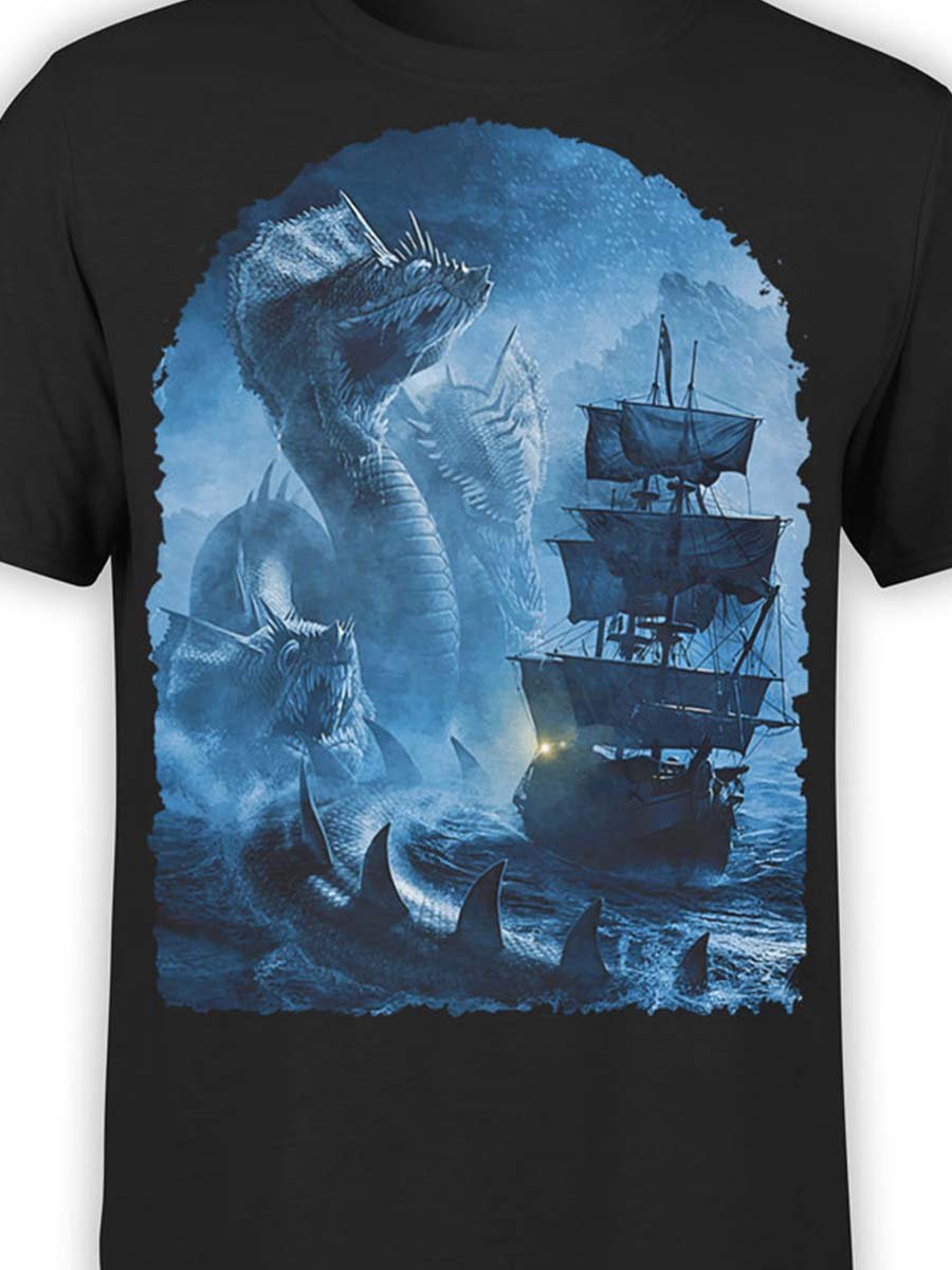 Cool T-Shirts "Monster in the Sea" Unisex