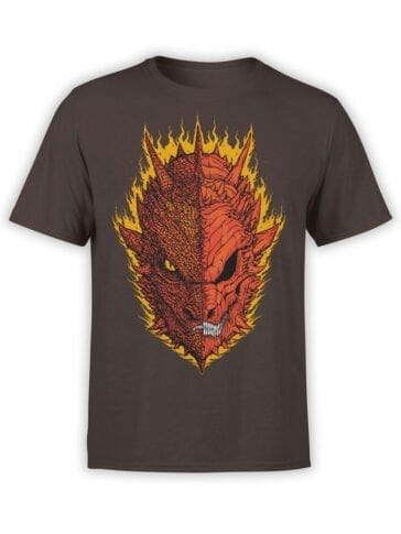 0393 Lord of the Rings T Shirt Mordor Front