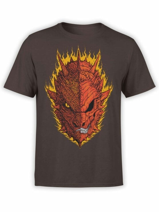 0393 Lord of the Rings T Shirt Mordor Front