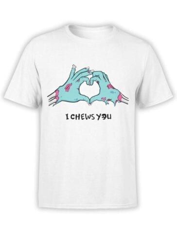 Cute T-Shirts "I Chews You". Cool T-Shirts.