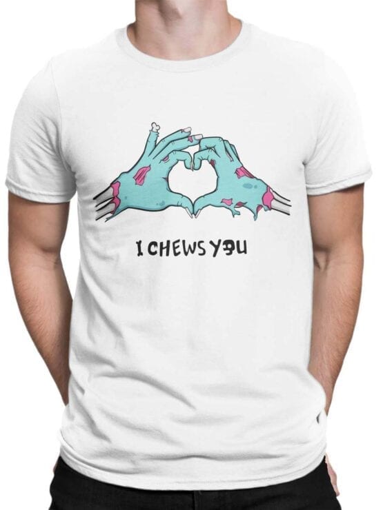 Cute T-Shirts "I Chews You". Cool T-Shirts.