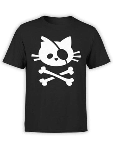 Pirate T-Shirt "Pirate Cat". Cool T-Shirts.