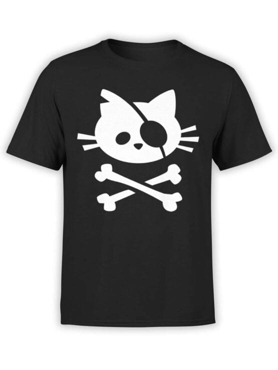 Pirate T-Shirt "Pirate Cat". Cool T-Shirts.