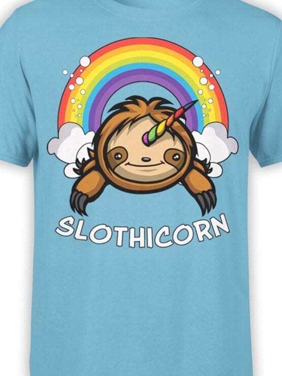 Funny T-Shirts "Slothicorn"