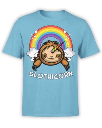 Funny T-Shirts "Slothicorn"