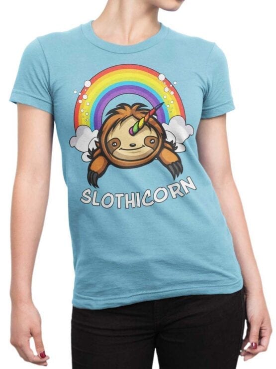 Funny T-Shirts "Slothicorn"
