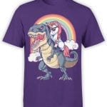 Funny Vintage Trending Awesome Unisex Shirt Hoodie SMLBOO T-rex Cosplay Unicorn 