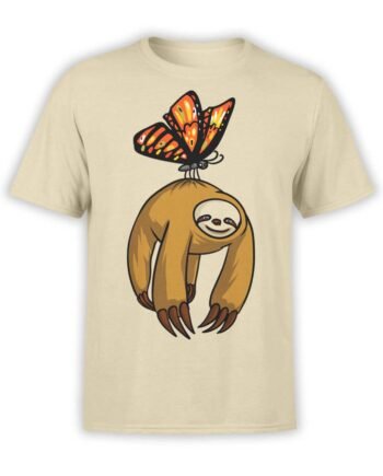 Funny T-Shirts "Flying Sloth"