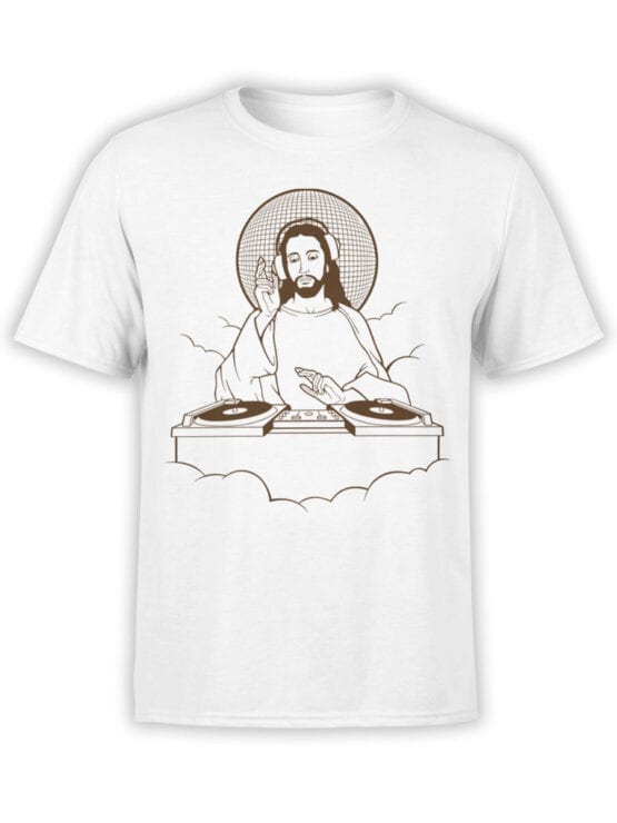 Funny T-Shirts "DJ Jesus"