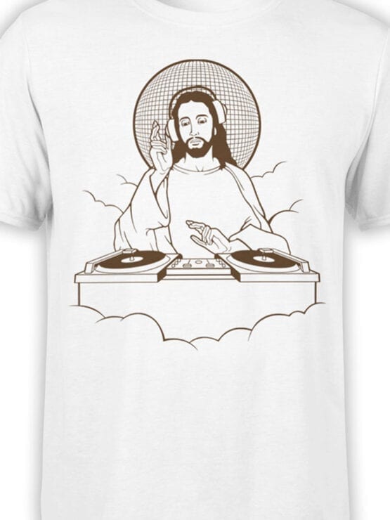 Funny T-Shirts "DJ Jesus"