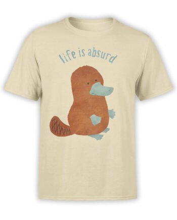 Funny T-Shirts "Life Is Absurd"