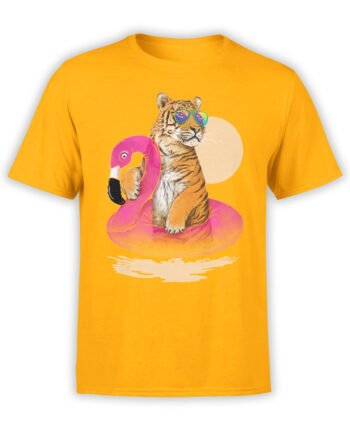 0437 Tiger Shirt Chillin