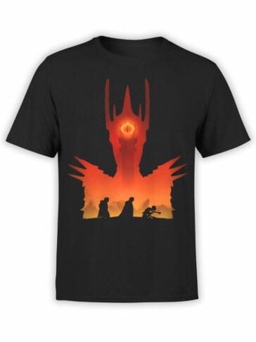 Lord of the Rings T Shirt Mordor Front