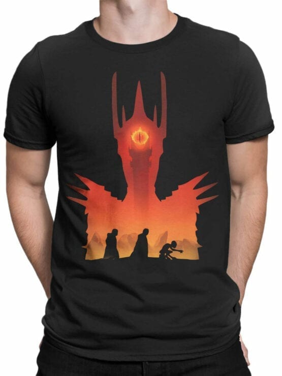 Lord of the Rings T Shirt Mordor Front Man