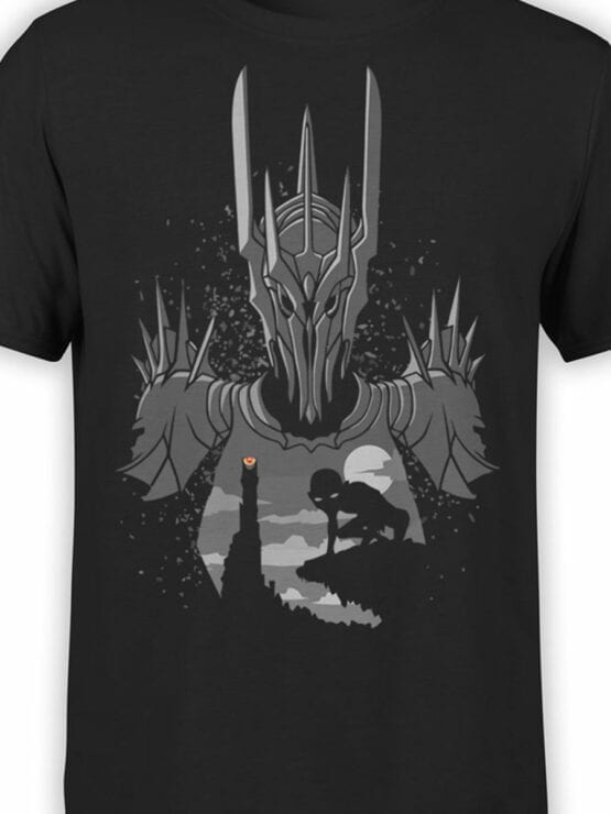 Lord of the Rings T Shirt Sauron Front Color