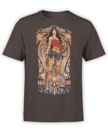 0487 Wonder Woman Shirt Mucha