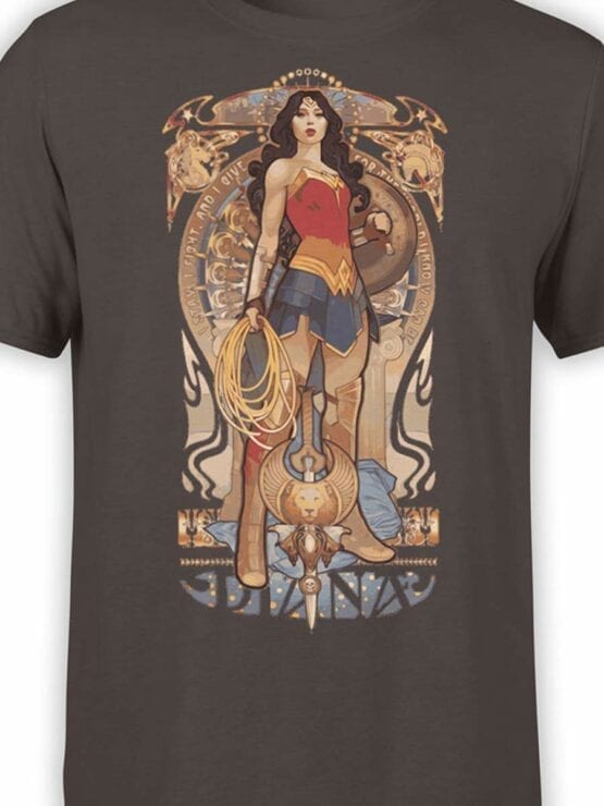 0487 Wonder Woman Shirt Mucha
