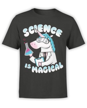 0494 Unicorn Shirt Science Is Magical