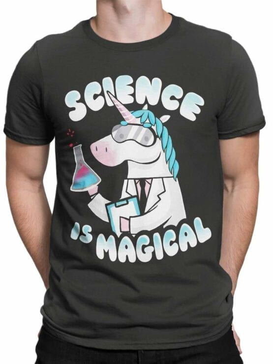 0494 Unicorn Shirt Science Is Magical