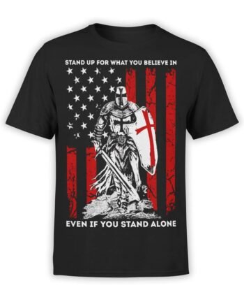 0507 Knight T-Shirt Stand Alone