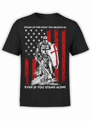0507 Knight T-Shirt Stand Alone