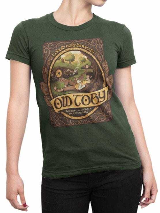 0508 Lord of the Rings Shirt Old Toby Front Woman 1