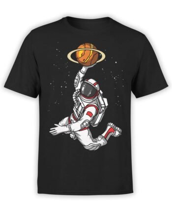 0509 NASA Shirt Space Basketball