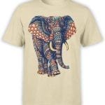 【新品未開封】2017 ELEPHANT FIGURE Tシャツ アプリコット Elephant Shirt. 