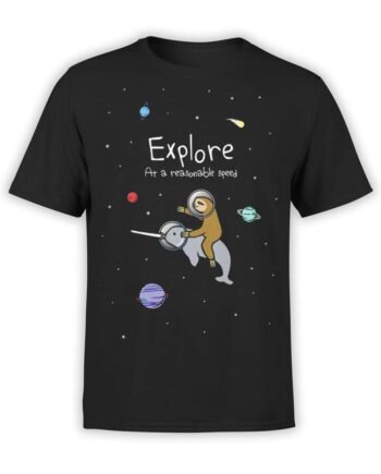 0524 Sloth T-Shirt Explore