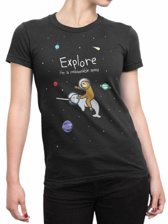 0524 Sloth T-Shirt Explore