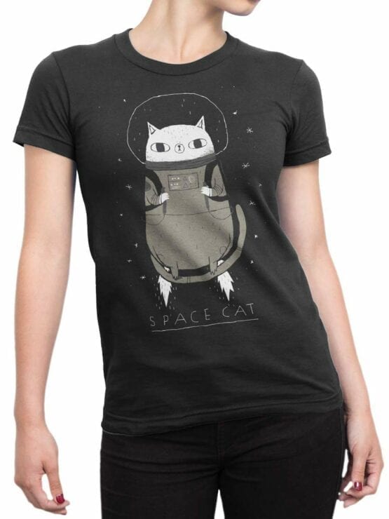 0526 Cat Shirts Space Cat