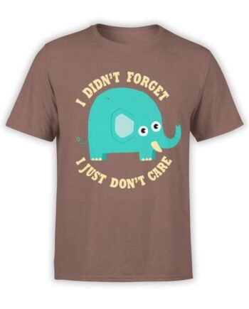 0539 Elephant Shirt Don't Care