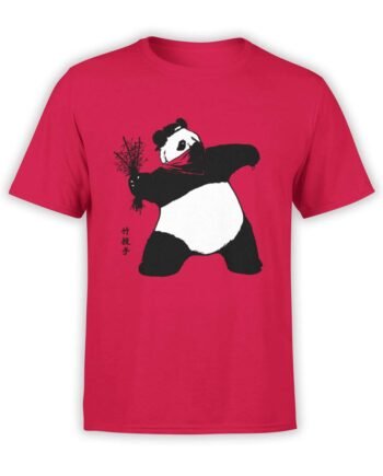 0540 Panda T-Shirt Bamboo Warrior
