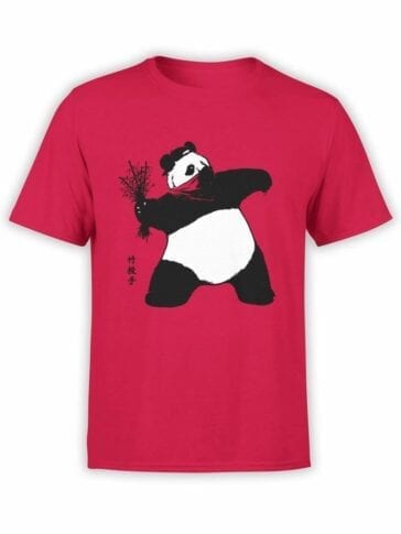 0540 Panda T-Shirt Bamboo Warrior