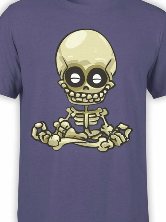 0548 Skull Shirt Meditation