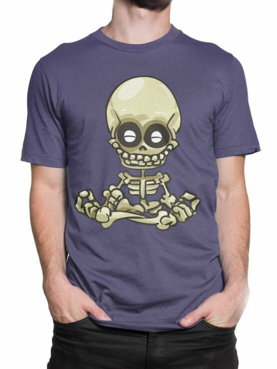 0548 Skull Shirt Meditation