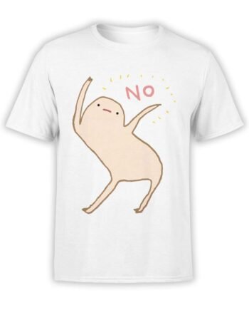 0549 Cool T-Shirts Honest Blob Says No
