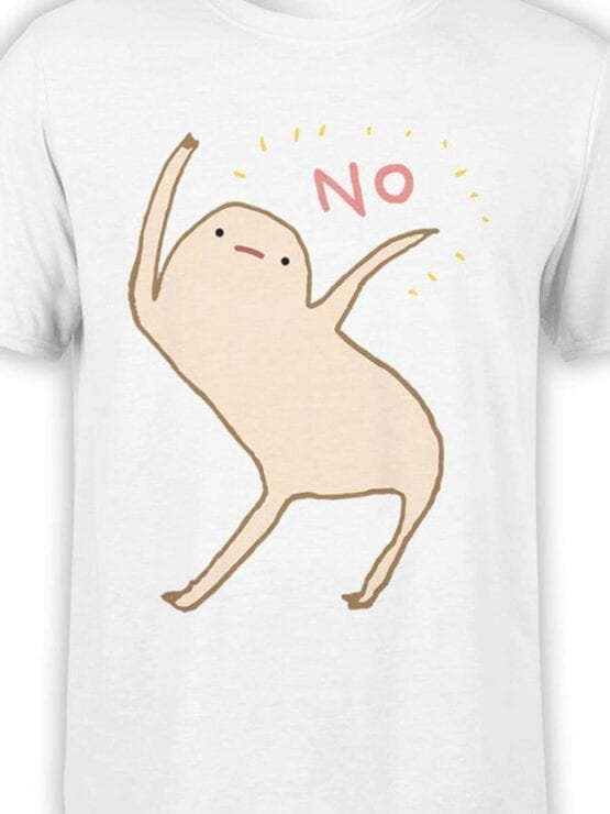 0549 Cool T-Shirts Honest Blob Says No